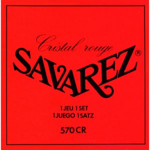 Juego de cuerdas Savarez Clásica Cristal Roja 570-CR